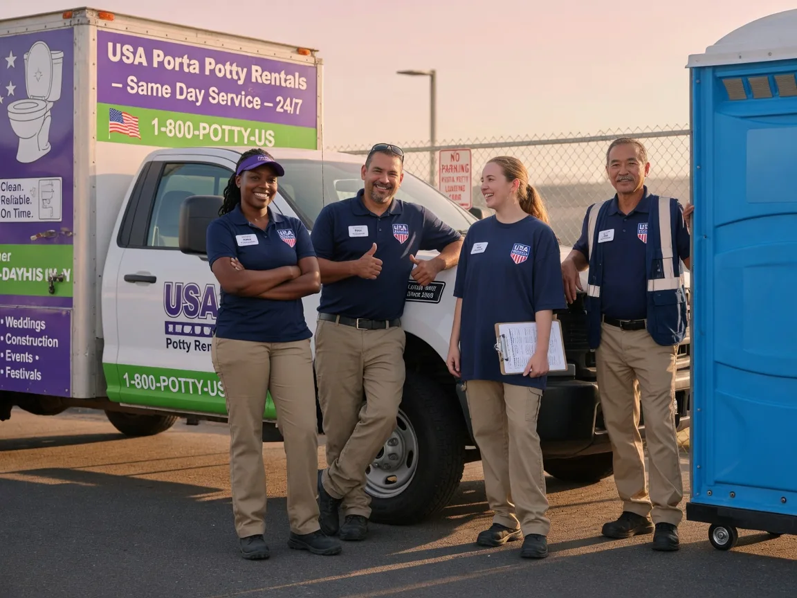 Porta Potty Rental company in New Waverly, IN